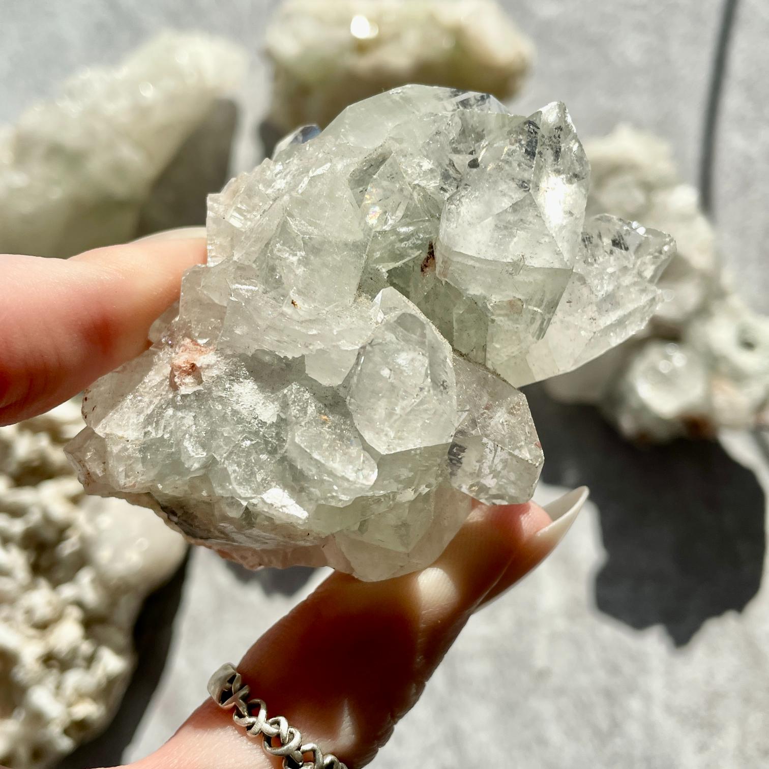 Apophyllite Cluster Box 09 Apophyllite Cluster Box 09